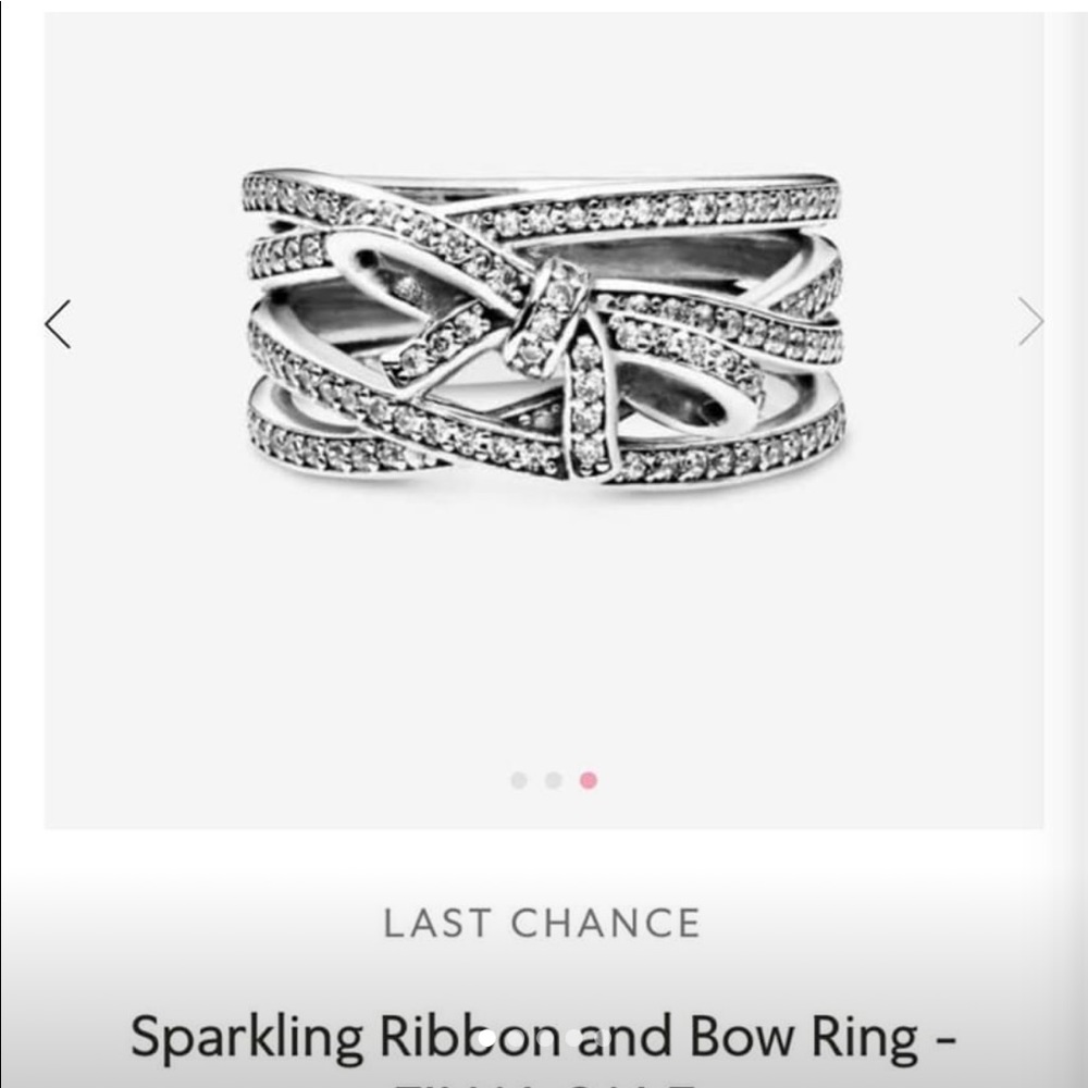 Pandora ring, size 7